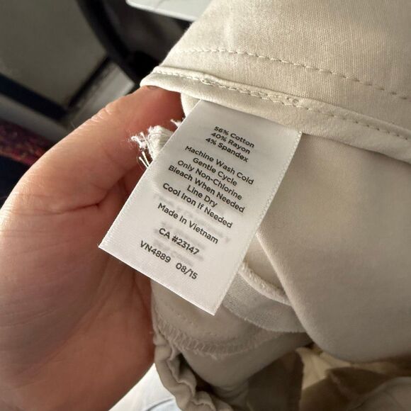 Talbots Women’s 18W Newport Khaki Pants Office Core Career - Picture 5 of 5